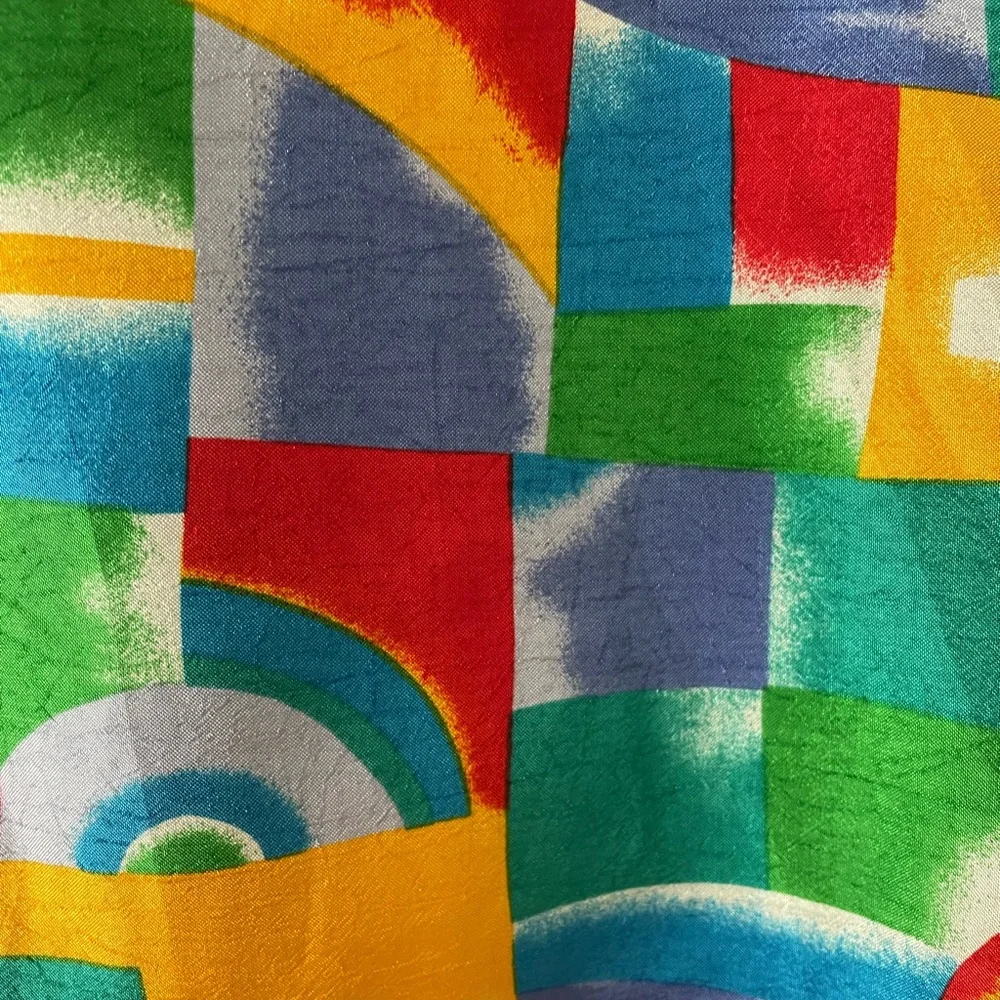 Vintage 80’s-90’d Lavon Colorful Geometric Women's Jacket Size S - Picture 9 of 9
